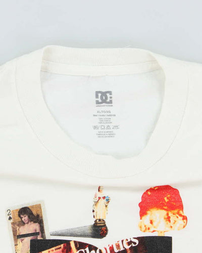 Vintage Y2K DC Shoe Co. 40 n Shorties Skate T-Shirt - XL