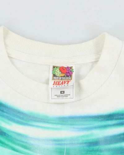 Vintage 90's Evan Airbrush Shark Graphic T-Shirt - M