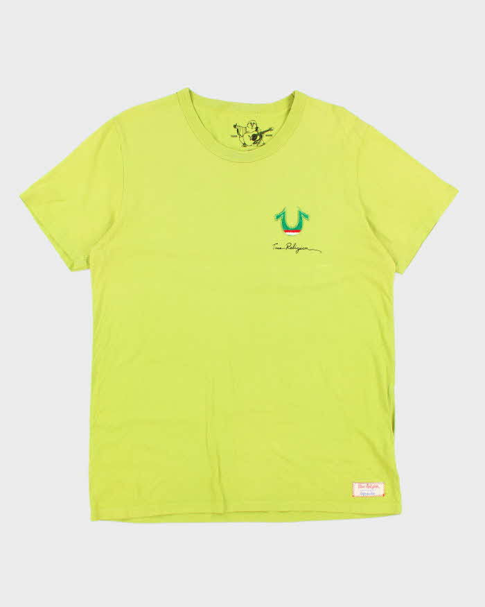 Vintage Y2K True Religion Small Logo Graphic T-Shirt - XL