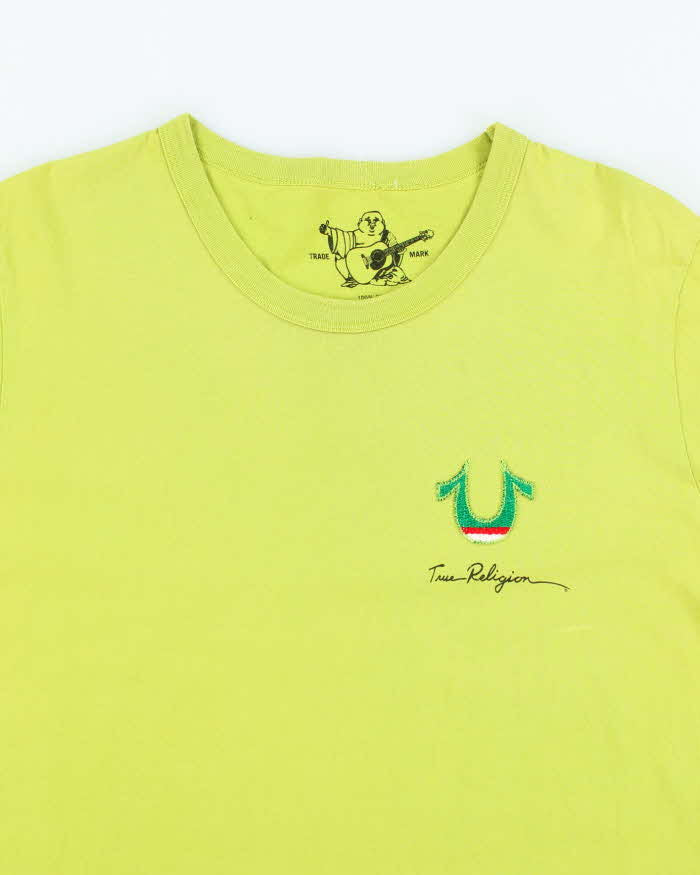 Vintage Y2K True Religion Small Logo Graphic T-Shirt - XL