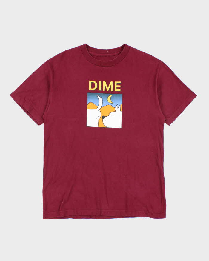 Dime Skateboards Sniffer Dog Graphic T-Shirt - M
