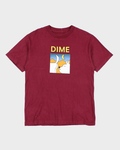 Dime Skateboards Sniffer Dog Graphic T-Shirt - M