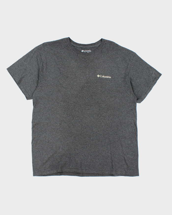 Vintage Columbia Spell Out Graphic T-Shirt - L