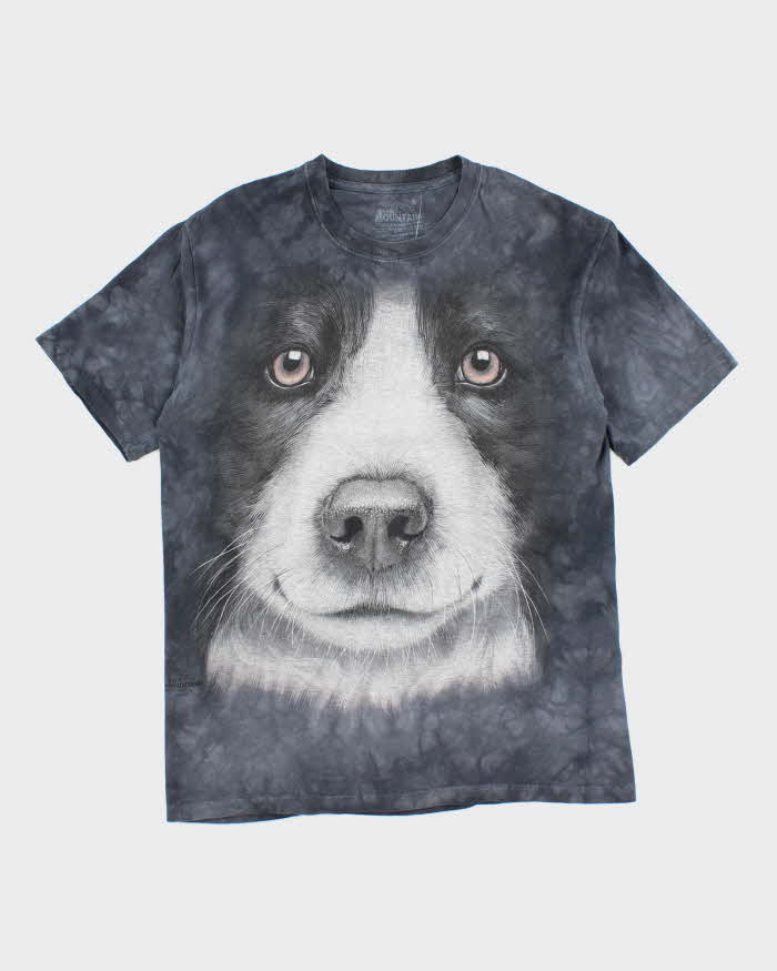 Vintage 2000's The Mountain Border Collie Graphic T-Shirt - S