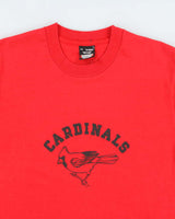 Vintage 90's Single Stitch Cardinals Graphic T-Shirt - M