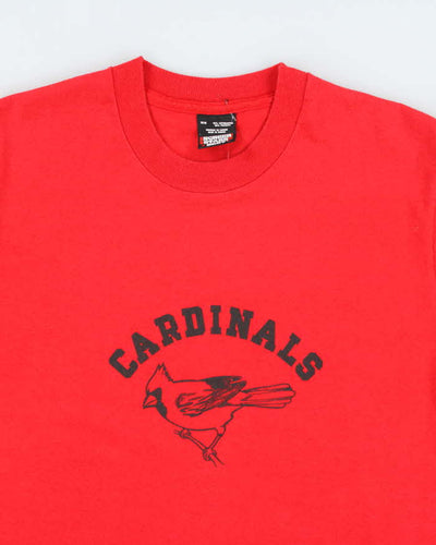 Vintage 90's Single Stitch Cardinals Graphic T-Shirt - M