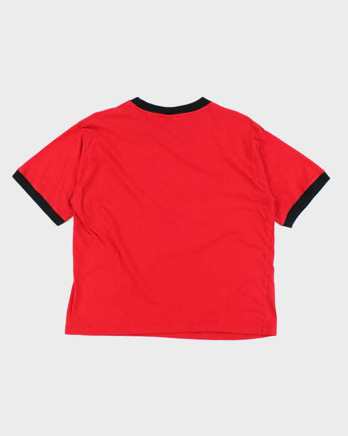 Vintage 90's Calgary Flames NHL Sports Graphic T-Shirt - M