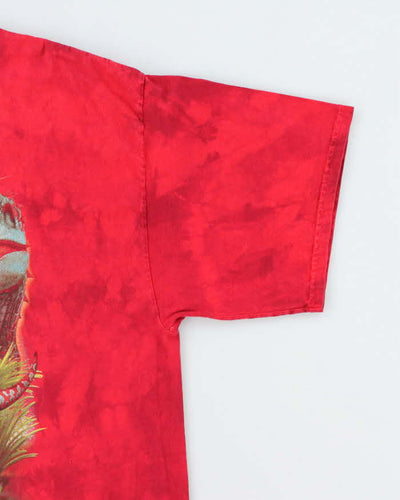 Vintage 2000's Universal Studio Jurassic Park Tie-Dye T-Shirt - XXL
