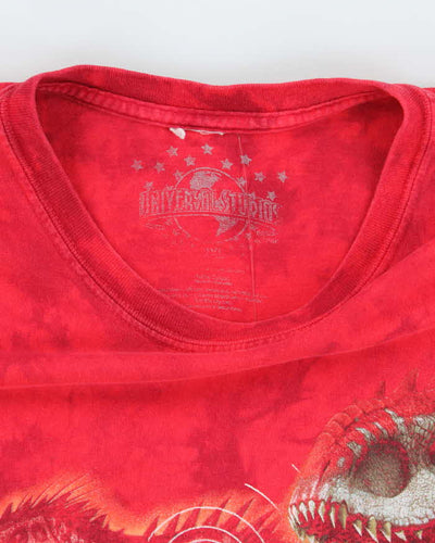 Vintage 2000's Universal Studio Jurassic Park Tie-Dye T-Shirt - XXL