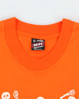 Vintage 2000's Halloween Skeleton Profile T-Shirt - XL