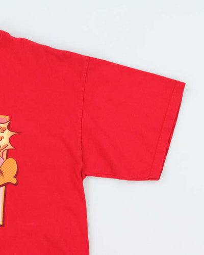 Vintage 2000's Winnie the Pooh Tiger Graphic T-Shirt - XL
