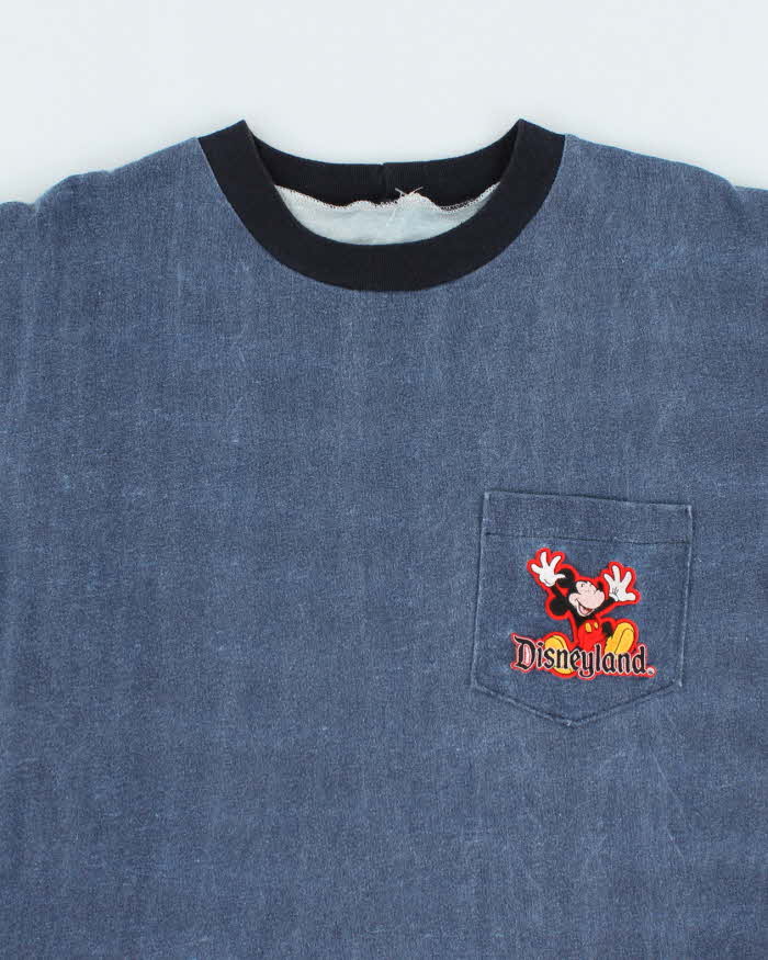 Vintage 90's Disneyland Mickey Mouse Pocket T-Shirt - L