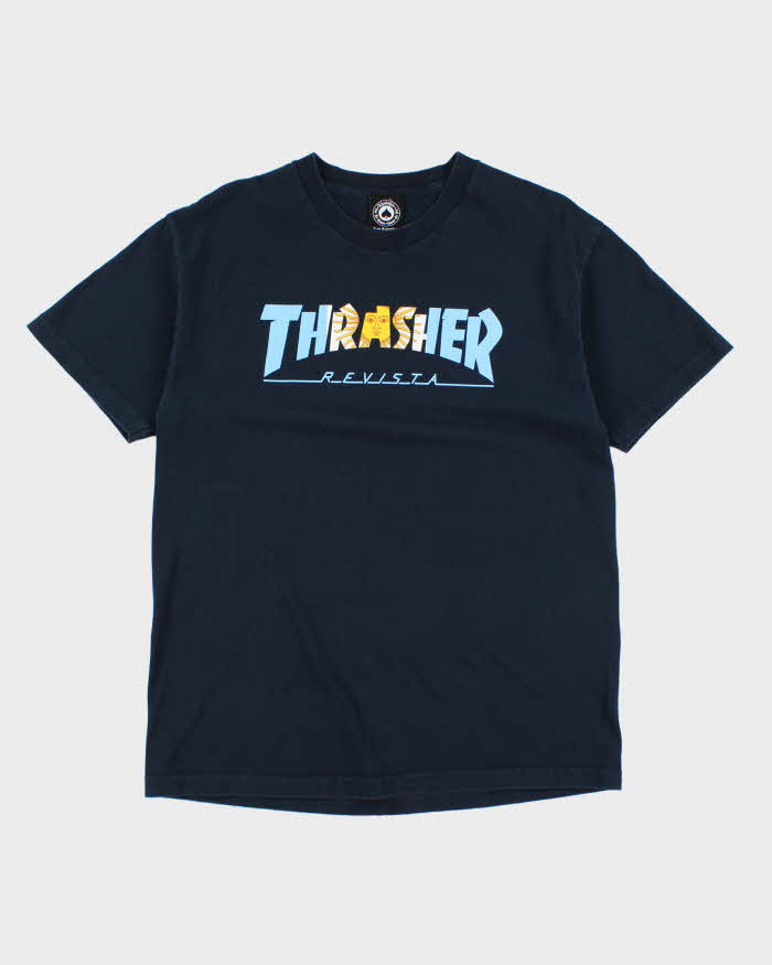 Vintage Thrasher Magazine Argentina Flag Graphic T-Shirt - L