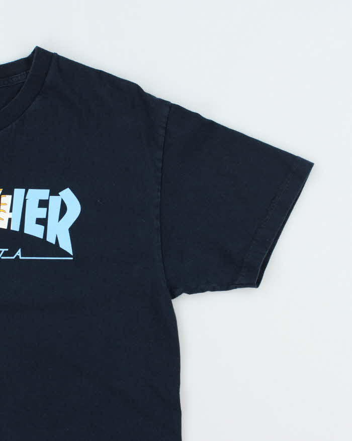 Vintage Thrasher Magazine Argentina Flag Graphic T-Shirt - L