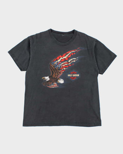 Vintage 2000's Harley Davidson Big Eagle Graphic T-Shirt - XL