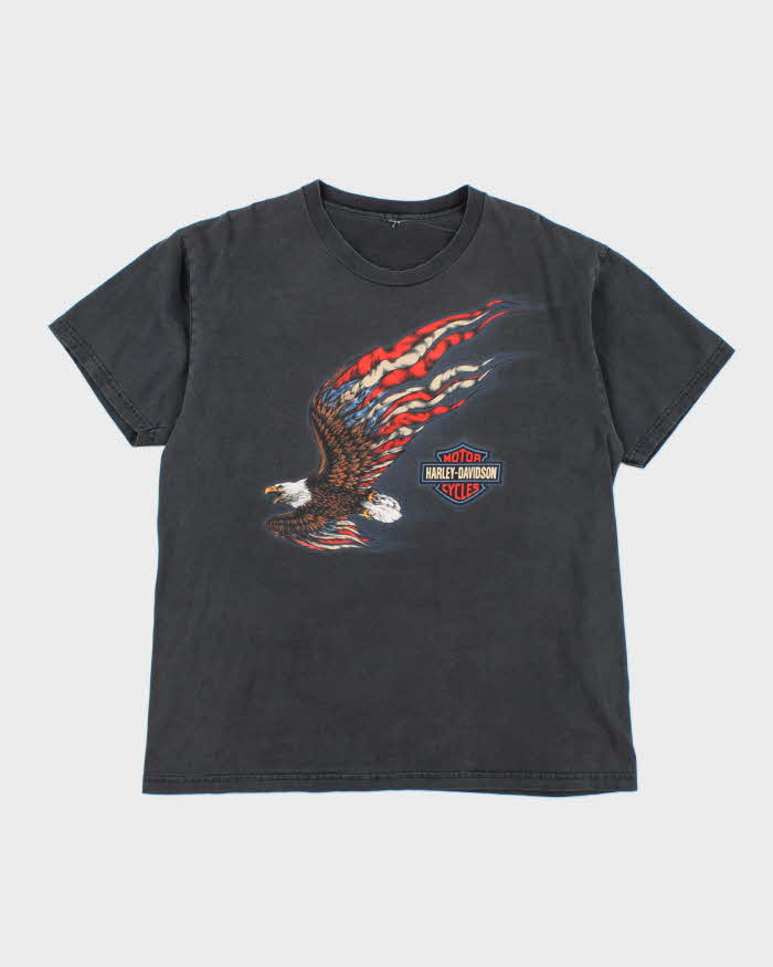 Vintage 2000's Harley Davidson Big Eagle Graphic T-Shirt - XL