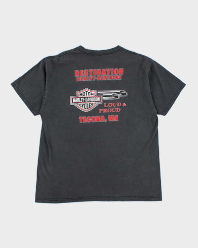 Vintage 2000's Harley Davidson Big Eagle Graphic T-Shirt - XL