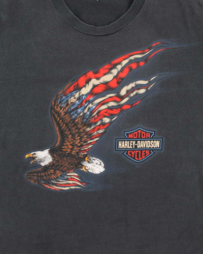 Vintage 2000's Harley Davidson Big Eagle Graphic T-Shirt - XL