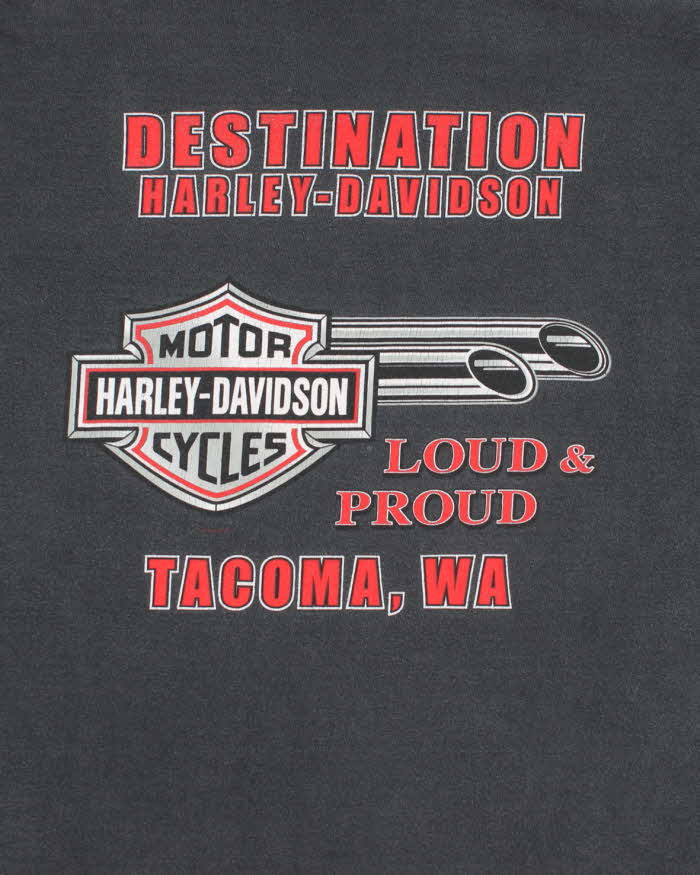 Vintage 2000's Harley Davidson Big Eagle Graphic T-Shirt - XL