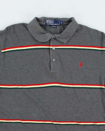 Vintage 2000's Ralph Lauren Striped Polo Shirt - M