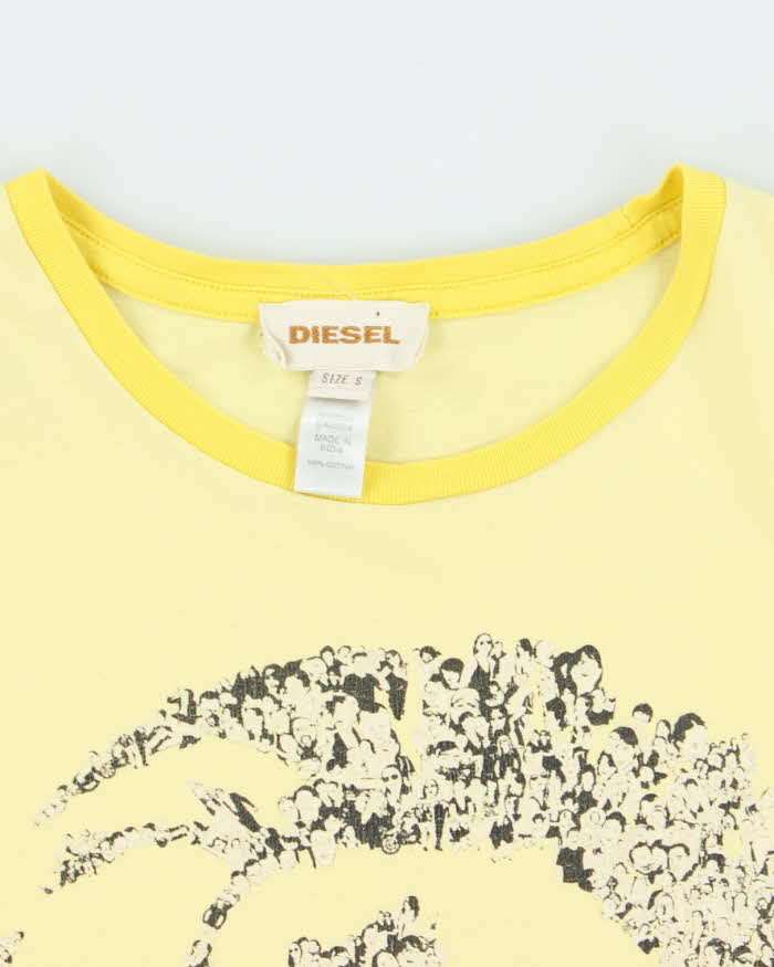 Vintage Y2K Diesel Mohawk Graphic T-Shirt - S