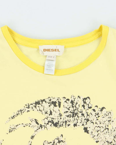 Vintage Y2K Diesel Mohawk Graphic T-Shirt - S