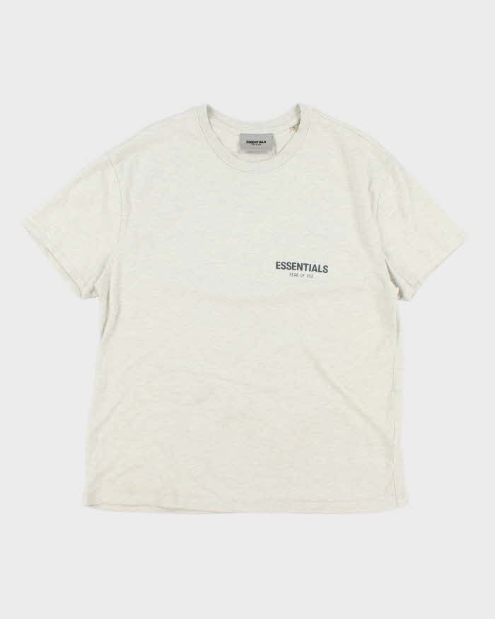 Essentials Fear of God Spell Out Graphic T-Shirt - S