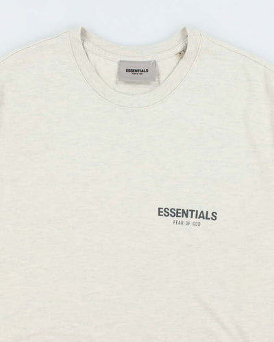 Essentials Fear of God Spell Out Graphic T-Shirt - S
