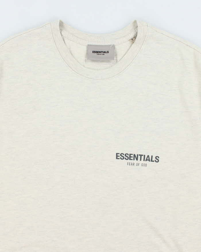 Essentials Fear of God Spell Out Graphic T-Shirt - S