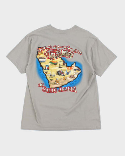 Vintage 2000's Harley Davidson Motorbike Graphic T-Shirt - L