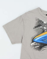 Vintage 2000's Harley Davidson Motorbike Graphic T-Shirt - L