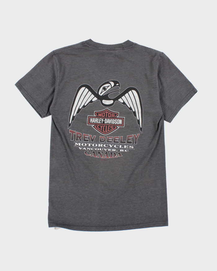 Vintage Y2K Harley Davidson Motorbike Graphic T-Shirt - S