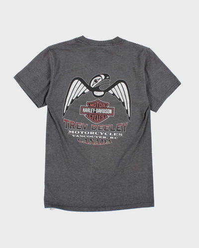 Vintage Y2K Harley Davidson Motorbike Graphic T-Shirt - S
