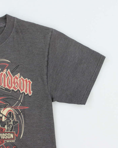 Vintage Y2K Harley Davidson Motorbike Graphic T-Shirt - S