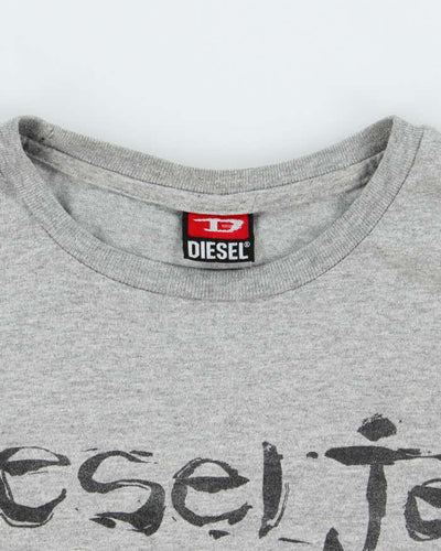 Vintage 2000's Diesel Spell Out Graphic T-Shirt - S