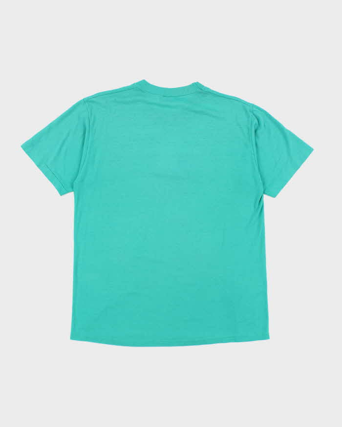 Vintage 80's Miami Beach Vice Graphic Single Stitch T-Shirt - L