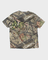 Vintage Y2K Real Tree Camouflage AOP T-Shirt - L