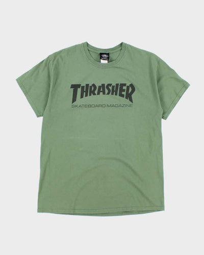Vintage Thrasher Spell Out Graphic T-Shirt - L