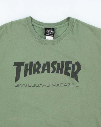 Vintage Thrasher Spell Out Graphic T-Shirt - L