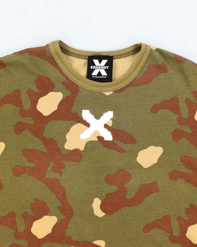 Vintage Ed Hardy Camouflage Graphic T-Shirt - S