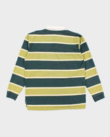 Vintage 2000's The North Face Striped Long-sleeved Polo Shirt - XL