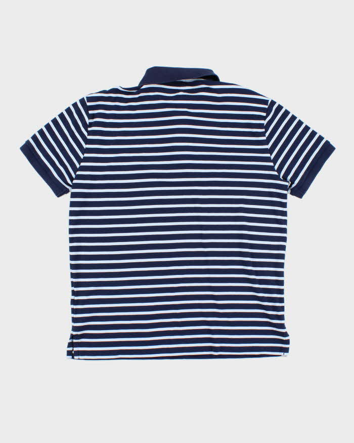 Vintage 2000's Ralph Lauren Striped Polo Shirt - M