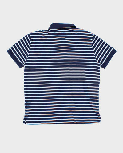 Vintage 2000's Ralph Lauren Striped Polo Shirt - M
