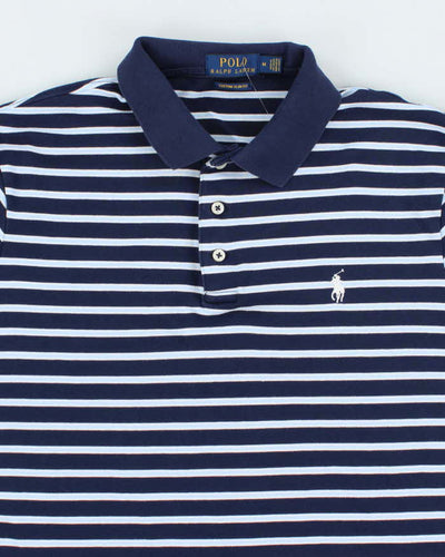 Vintage 2000's Ralph Lauren Striped Polo Shirt - M