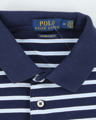 Vintage 2000's Ralph Lauren Striped Polo Shirt - M