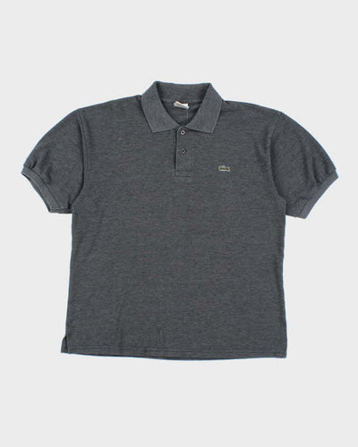 Vintage Lacoste Small Croc Grey Polo Shirt - L