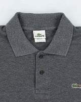 Vintage Lacoste Small Croc Grey Polo Shirt - L