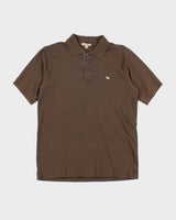 Vintage 2000's Burberry Small Logo Polo Shirt - XS