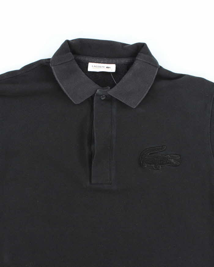 Vintage Lacoste Big Textured Croc Polo Shirt - S