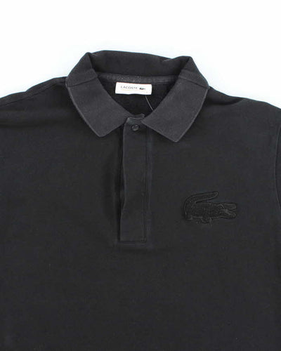 Vintage Lacoste Big Textured Croc Polo Shirt - S
